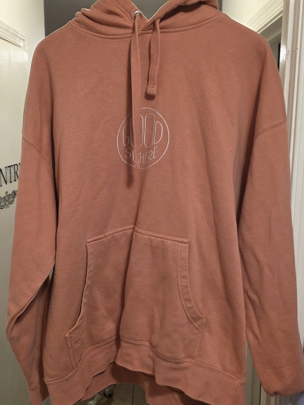 Good Sphere Men's Dusty Rose Pullover Hoodie